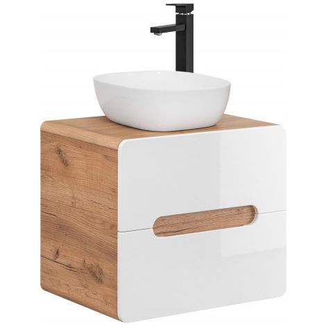 Ensemble meuble vasque - 60 cm - Archipel White - Livraison gratuite
