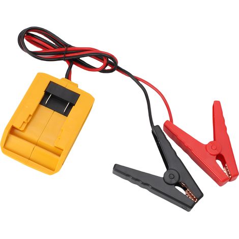 Câble de démarrage booster auto avec adaptateur 18V démarreur batterie secours ABS (1/5)