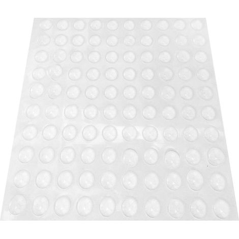 100 pastilles adhésives transparentes pour personnes malvoyantes (1/5)