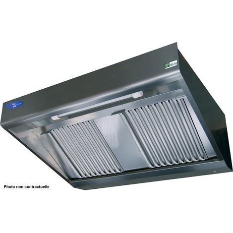 Hotte Aspirante pour Cuisine Professionnelle - De 1000 à 3000 mm - AFI Collin Lucy (1/5)