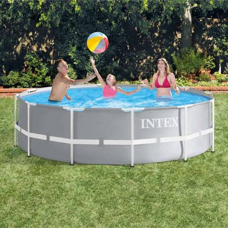 Set Piscina Prism Frame 366x99 cm INTEX (1/5)