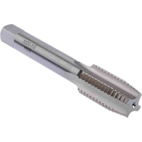 Taraud M20, pas de 2.5mm, Métrique, HSS, Taraud à main ( Prix pour 1 ) (1/2)