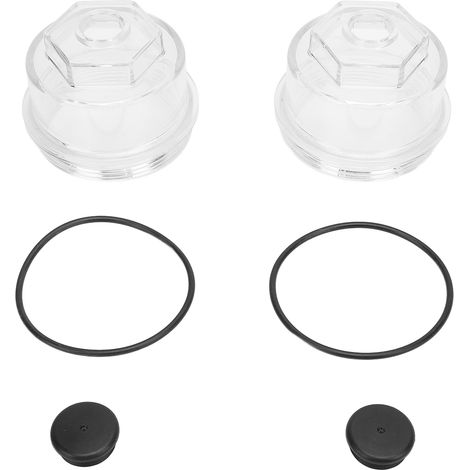 Bouchons anti-poussière pour bain d'huile, 2 pièces, 3-3/4 pouces, 12011-1, Kit de capuchons d'essieu de remorque pour essieux Rockwell 9-16K, 3,75 pouces, 8 fils (1/5)