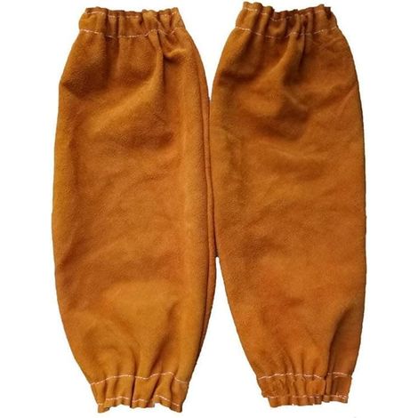 Bras de soudage en cuir résistant à la chaleur pour soudeur, bras de protection pour soudage (1/5)