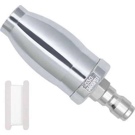 Buse à moteur rotatif 3600PSI 1/4'' Connecteur rapide pour nettoyage par pulvérisateur de nettoyeur haute pression (1/5)