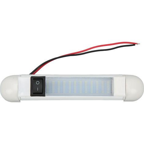 Lampe de plafond Yacht 12V DC IP65 étanche blanc 1W liseuse RV cabine miroir veilleuse (1/5)