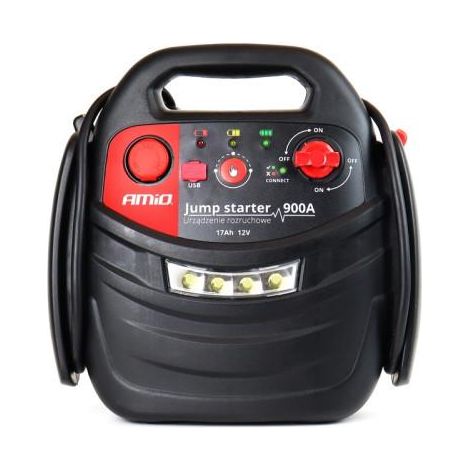 Amio AMiO 02523 Multifunktions-Starter 12V 900A