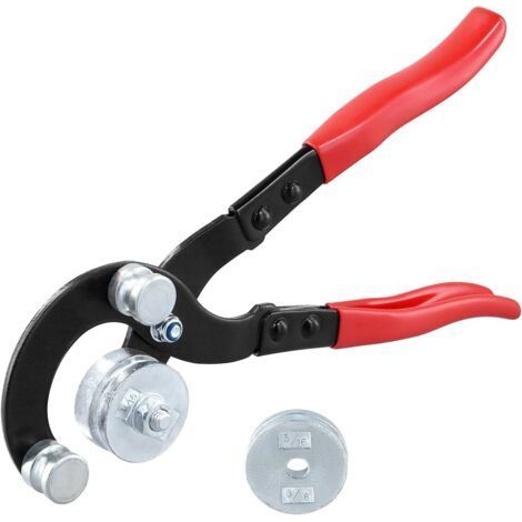 Rohrbiegegerät für Kupfer- und Aluminiumrohre – Durchmesser 4 mm, 6 mm, 8 mm, 10 mm – 180° (3/16", 1/4", 5/16", 3/8")