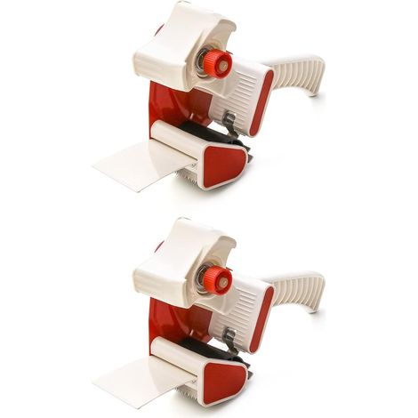Pistolet distributeur de ruban d'emballage pour ruban de 2 "de largeur, distributeur de ruban latéral industriel léger (1/5)