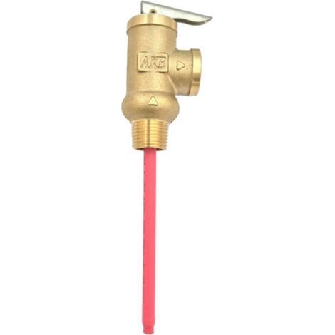 Soupape de sécurité AKE 99℃ 210F WYA15, soupape de décharge de température et de pression, soupape de réduction de pression 5-10 bar (taille : 8 bar 210 °F) (1/5)