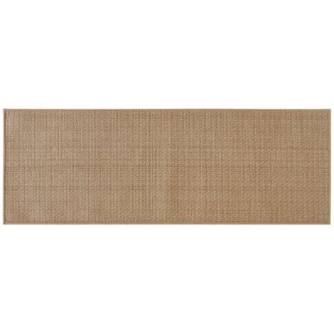 Marron, tapis de cuisine 40x120 cm, tapis de cuisine devant l'évier, antidérapant, lavable, tapis de couloir de cuisine, bureau, buanderie (1/5)