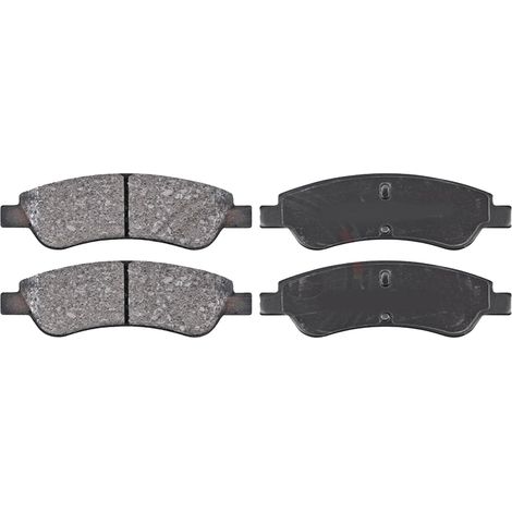 KIT PASTIGLIE FRENO ANTERIORI compatibile con CITROEN DS3 / PASTIGLIE FRENANTI AUTO OEM FDB4066 , / SOSTITUZIONE DIRETTA / BASSA POLVERE / SILENZIOSO