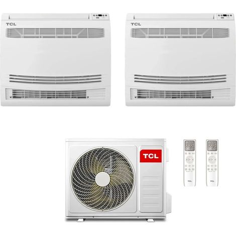 Condizionatore TCL Dual Split Inverter Console 18+18 con MT4250 R-32 Wi-Fi Integrato