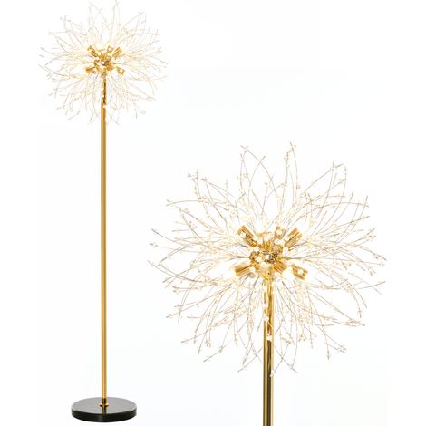 160cm Dandelion-Crystallite Floor Lamp, with Foot Switch