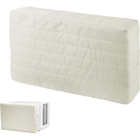 Housse de climatiseur intérieur, housse de refroidisseur d'air intérieur, protection anti-poussière,blanc,43339cm (1/5)