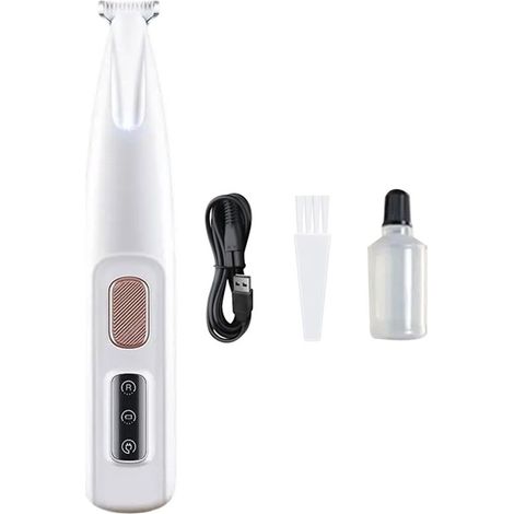 Hundepflege Set Hundeschermaschine Hundetrimmer Hundehaartrimmer mit Scherfunktion Tierhaarschneidemaschine Pfotentrimmer für Hunde Trimmer 18 mm (1/5)