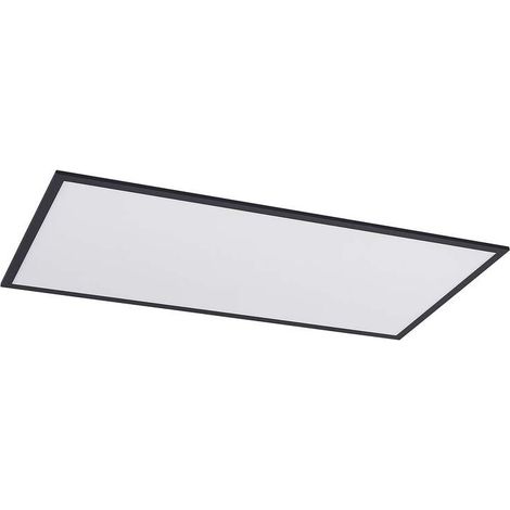 [GEBRAUCHT] B-Ware Lindby Deckenleuchte Nelios LED Lampe Leuchte schwarz 120x60cm 4000K IP20 72W (1/2)
