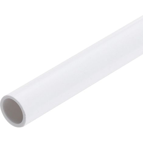 Tube Rigide en PVC de 5/16 Pouce, Tuyau Rond, Tuyauterie, 8mm ID 10mm OD 9" Longueur Blanc Haute Résistance pour Tuyau d'Eau, Loisirs Créatifs, Manchon de Câble (1/5)
