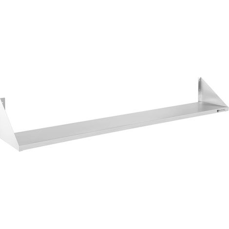 Estante colgante de pared individual de acero inoxidable de 180 cm (1/5)