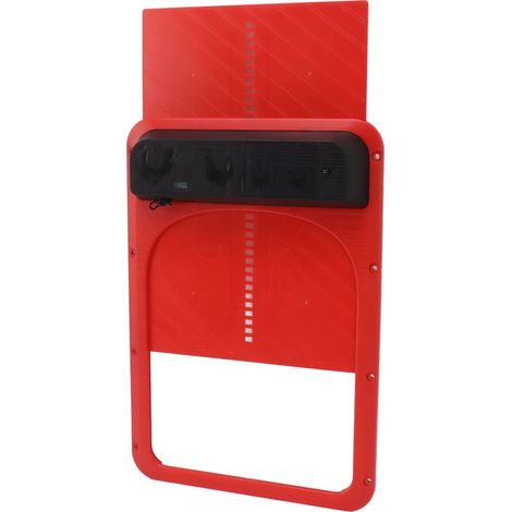 Nueva puerta automática para gallinero, puerta automática para gallinero con energía solar, puerta automática para gallinero con alimentación a batería, puerta automática para gallinero para gallinas  (1/5)