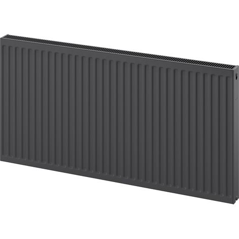 Mexen C21 radiador de placa 500 x 1000 mm, conexi贸n lateral, 1108 W, antracita - W421-050-100-66 (1/5)