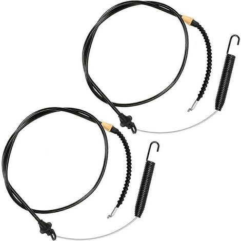 Câble d'engagement du plateau de coupe 946-04173E pour tracteur tondeuse, pièces de rechange pour machine de jardinage (lot de 2) (1/4)