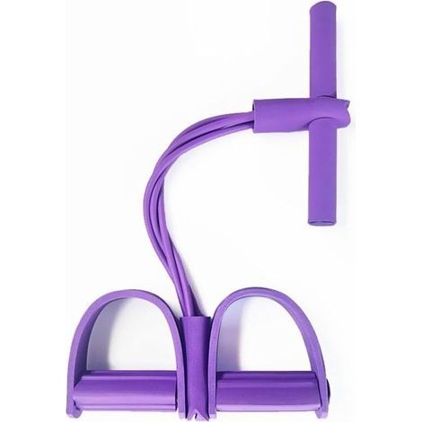 Fascia elastica multifunzionale, 6 tubi, fasce elastiche per pedali yoga, fascia elastica in lattice naturale, attrezzatura fitness, per esercizi addominali (1/4)