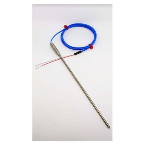 Thermocouple type K Ø 1.5mm, L 500mm, +1100°C max à Câble ( Prix pour 1 )