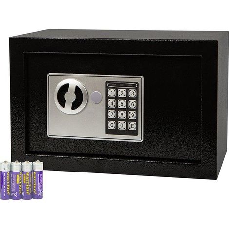 Blow Elektronischer Safe schwarz 31x20x20 cm (1/3)