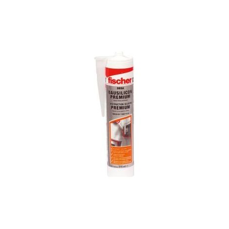 Fischer 1x  Silicone per  edilizia DBSA  310 ml  nero -  53094 (1/3)