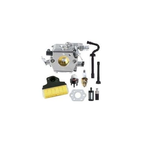 Carburateur MS250 pour tronçonneuses Stihl MS 250 021 MS210 023 MS230 025, un remplacement pour le carburateur 1123-120-0603. (1/4)