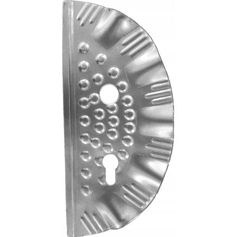 Placa derecha, espaciado de 72 orificios, elementos forjados 63.103.72 H275XL130 3MM