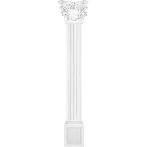 Pilaster 320x30mm Wandreliefe Stuckdekor aus PU - stoßfest Perfect D1524: Schaft