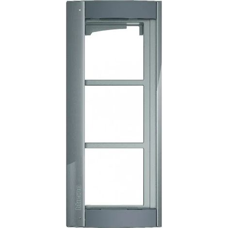 Chasis bticino 350233 3 módulos acabado allstreet