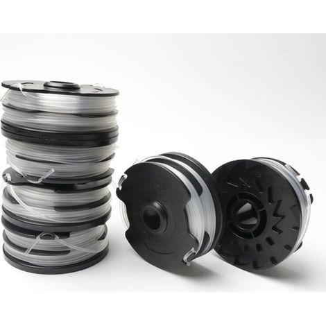6 piezas de cuerda de siega para accesorios de cortacésped de carrete Parkside PRT 550 A1-B2-C3 TLP-1 (1/4)
