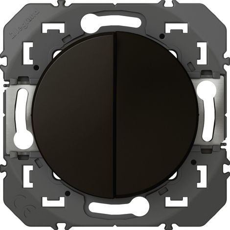 Interruptor Composable Negro Dooxie de Doble Vuelta y Vuelta