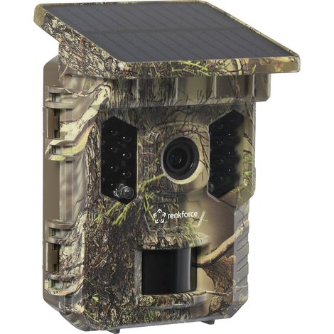 [NEUWERTIG] B-Ware Renkforce Wildkamera Fotofalle Wlan 32 Mp Solarmodul Standard Grün Seidenmatt