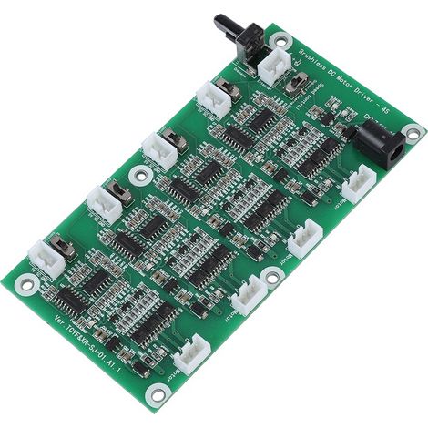 Contrôleur de vitesse pour moteur brushless PWM à 4 canaux avec protection multiniveaux (1/5)
