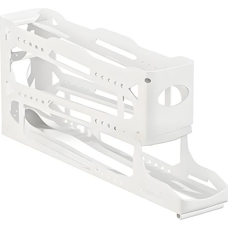 Boîte De Rangement Réfrigérateur - Boîte À Légumes Automatique Avec Roulettes - Pour Porte Latérale De Frigo - 1 Pièce (1/2)