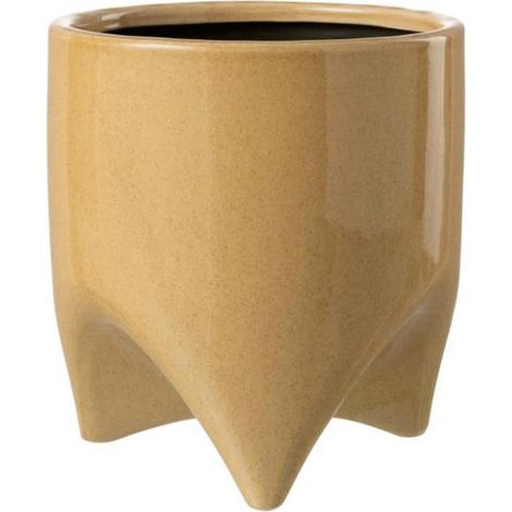 Cache-Pot en Céramique "Helia" 20cm Beige