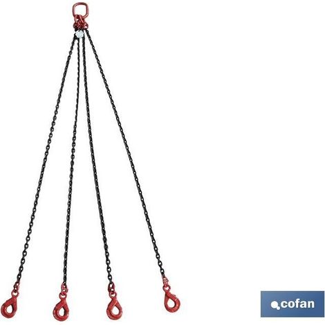 Poulie de chaîne 8mm Grade 80 4 brins 5M