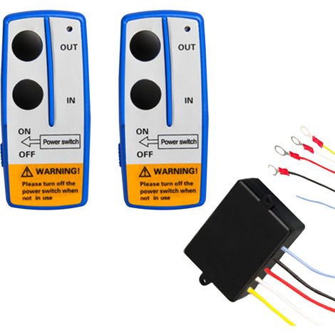 Drahtlose Fernbedienung für elektrische GM-Seilwinden, batterieloser drahtloser Seilwindenregler (1/4)