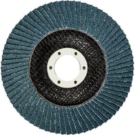 Meule À Lamelles - 115 X 22,2 Mm - K60 - Zirconium - Pour Meuleuse D'angle - 1 Pièce