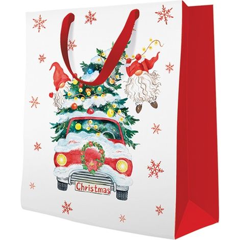 Sac cadeau de Noël Gnomes et Lutins