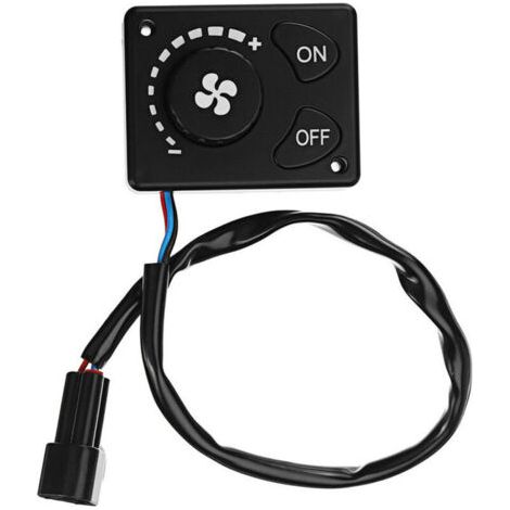 Contrôleur de chauffage de stationnement pour voiture, interrupteur à bouton DC 12 V/24 V pour unité de commande de chauffage à air de camion, interrupteur SW (1/5)