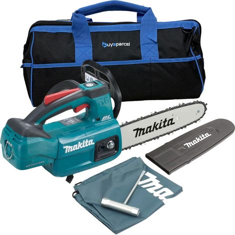 Makita DUC254Z 18v LXT Brushless 25cm Cordless Chainsaw Top Handle Bare + BP Bag (1/5)