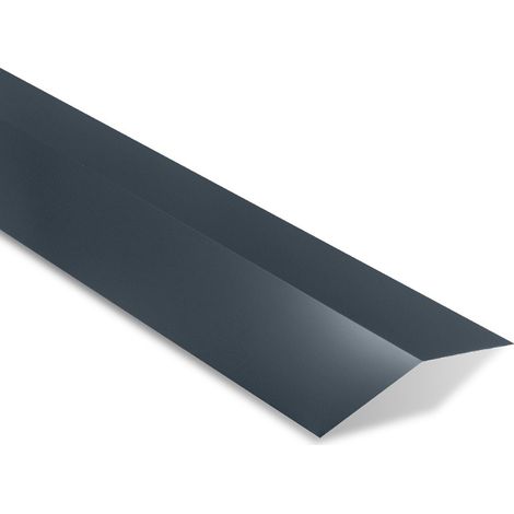 Yousteel – Faîtière double plate universelle 2100 mm – Acier 0.50 mm – Revêtement polyester 25 µm – Pour recouvrement toiture