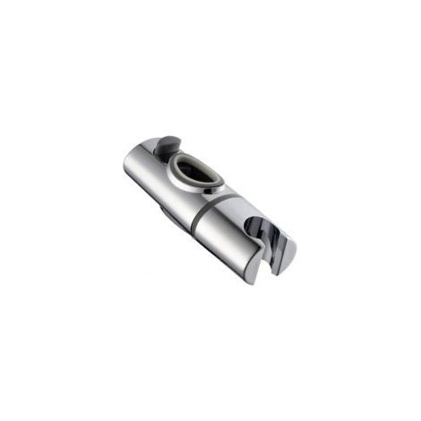 Support de pommeau de douche, amovible et remplaçable, barre coulissante ovale spéciale pour support de douche à main, ABS chromé (32 x 17 mm)