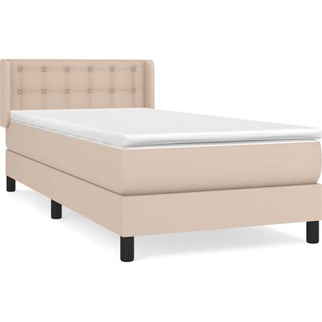 Maison Exclusive - Boxspringbett mit Matratze Cappuccino-Braun 80