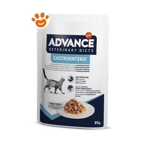 Advance Cat Veterinary Diets Gastroenteric - Bustina 85 Gr - Cibo Umido Gatti